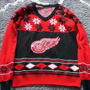 Detroit red wings Christmas sweater